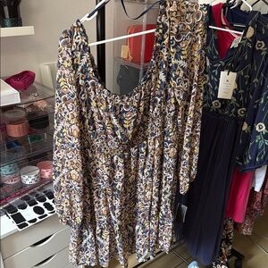 City Studio Gold/Blue beautiful dress